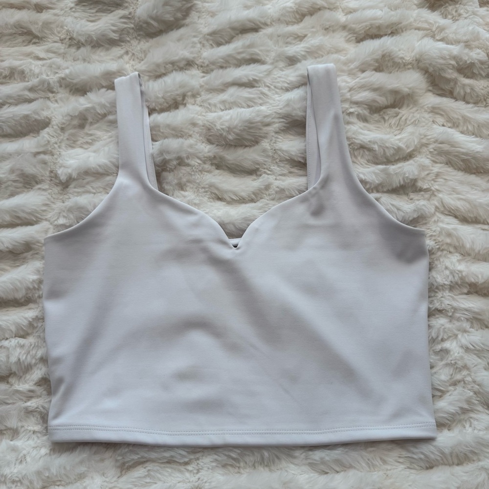 Express White Body Contour Top